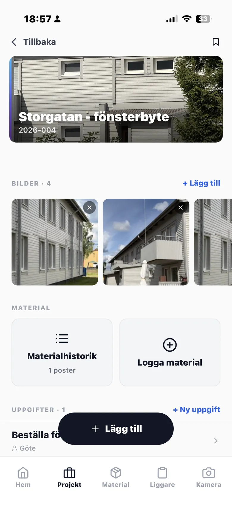 Projektvy i Tida